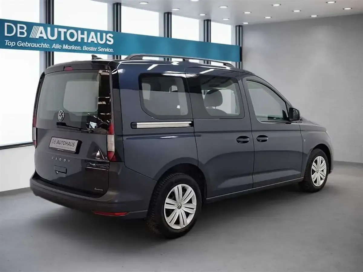 Gebraucht VW Caddy 122 PS (89 kW) 2022 Blau Van / Kleinbus