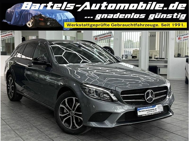Selenitgrau metalliclack Gebraucht 2020 Mercedes C220 Avantgarde Kombi | 27.900 € (Superpreis) - Bild 1/4