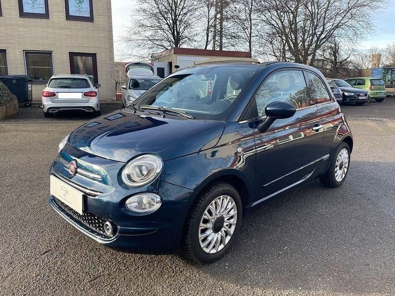 Blau Gebraucht 2020 Fiat 500 Cabrio | 14.290 € (Fairer Preis) - Bild 1/4