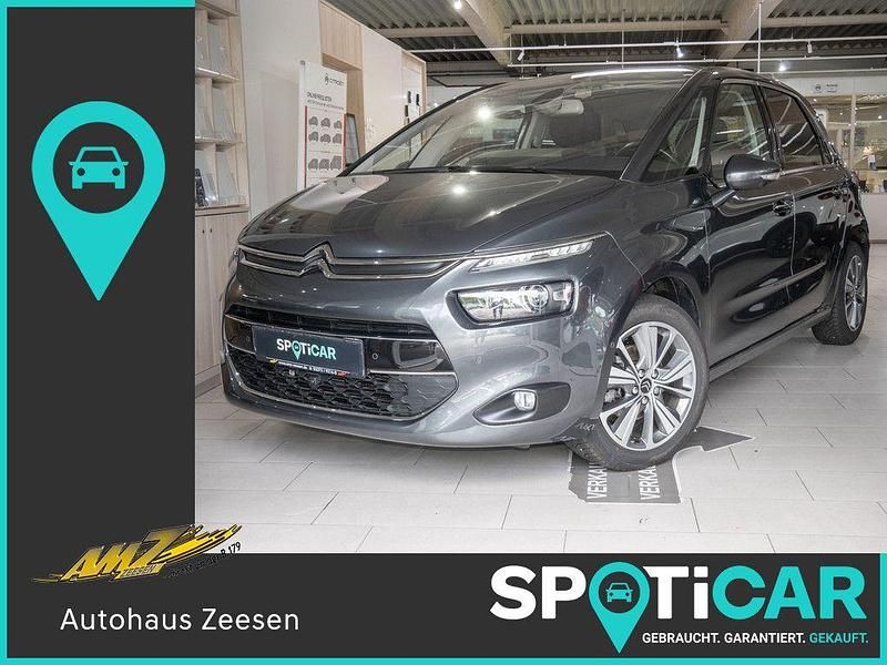 Sharkgrau (metallic) Gebraucht 2016 Citroën C4 Picasso Exclusive Van / Kleinbus | 13.650 € (Teuer) - Bild 1/4