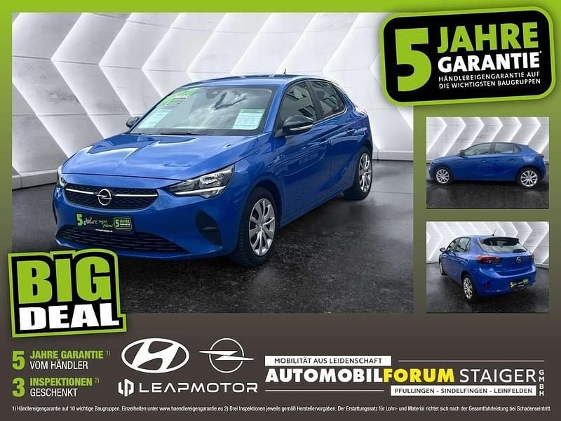 Perl blau/voltaik blau Gebraucht 2022 Opel Corsa Edition Kleinwagen | 12.890 € (Guter Preis) - Bild 1/4