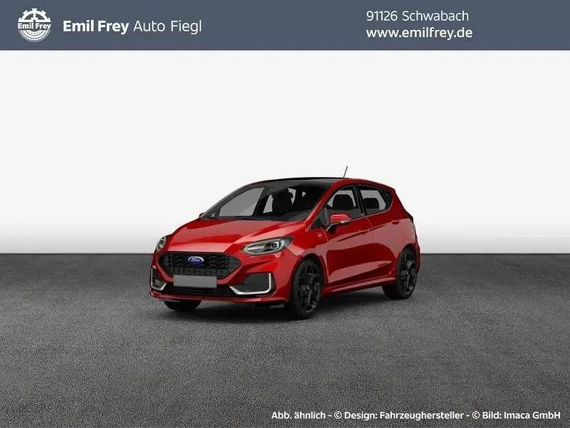 Race red Gebraucht 2023 Ford Fiesta ST-Line X Kleinwagen | 19.990 € (Fairer Preis) - Bild 1/4