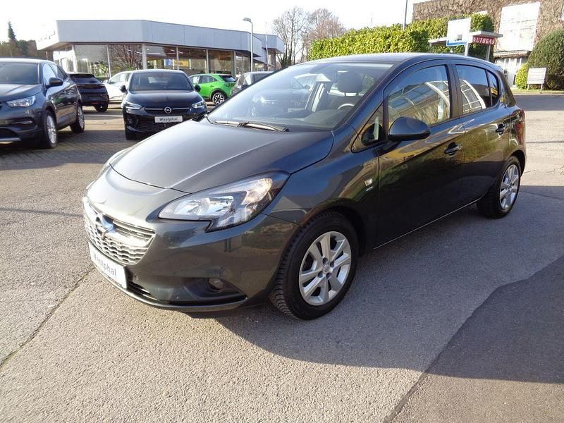 Gebraucht Opel Corsa drive 90 PS (66 kW) 2017 Dunkel grau metallic Kleinwagen