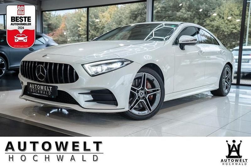 Weiß Gebraucht 2018 Mercedes CLS350 AMG line Limousine | 32.990 € (Fairer Preis) - Bild 1/4