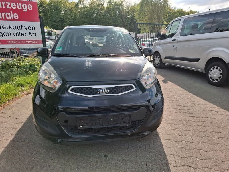 Schwarz Gebraucht 2014 Kia Picanto Attract Kleinwagen | 3.300 € (Fairer Preis) - Bild 1/4