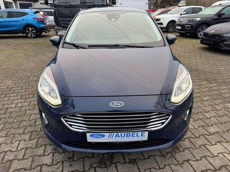 Gebraucht Ford Fiesta Titanium 95 PS (69 kW) 2020 Blau Kleinwagen