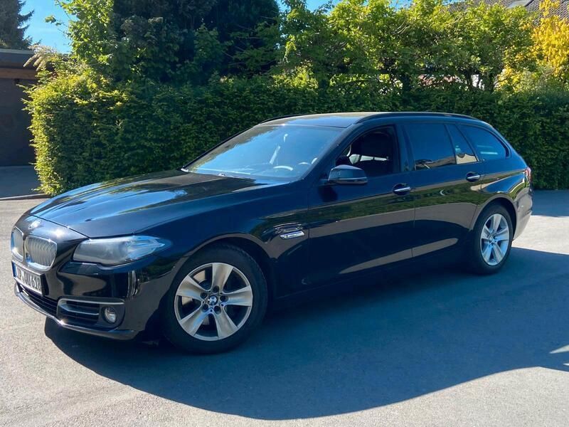 Schwarz Gebraucht 2014 BMW 525 Luxury Line Kombi | 12.300 € (Guter Preis) - Bild 1/4