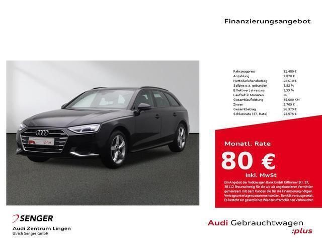 Schwarz Gebraucht 2024 Audi A4 Advanced Plus Kombi | 31.480 € (Fairer Preis) - Bild 1/4