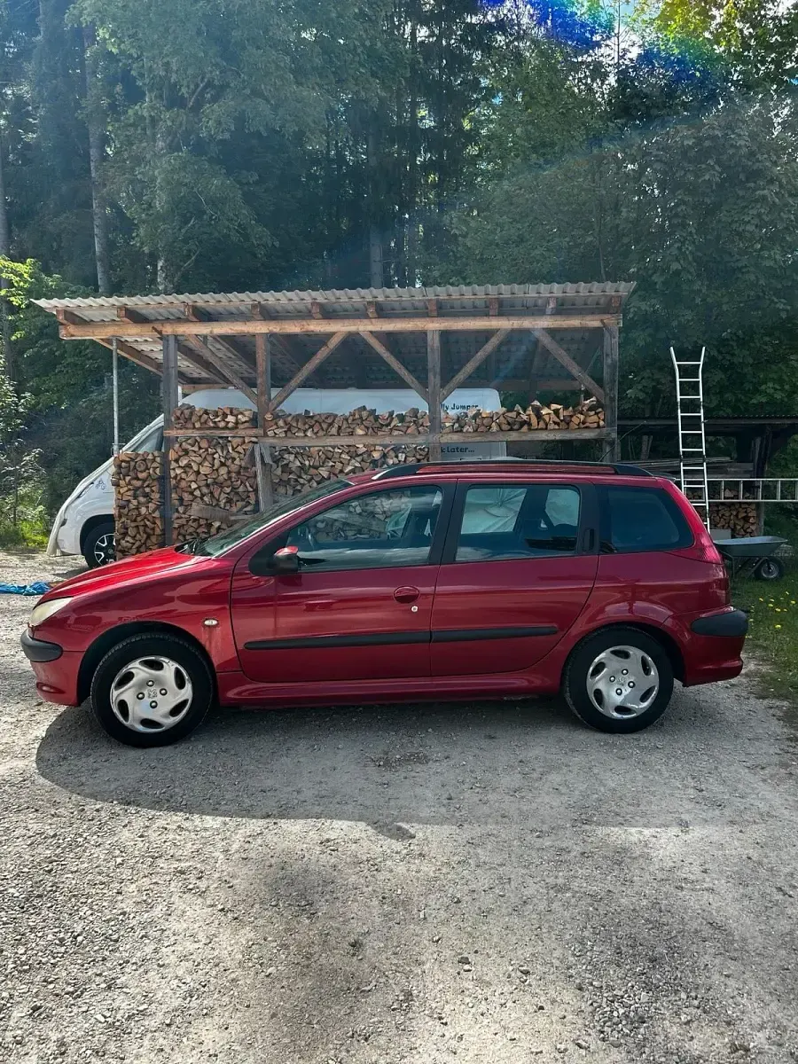 Gebraucht Peugeot 206 2004 Rot Kombi