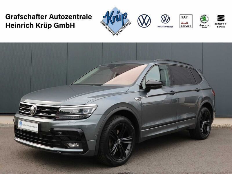 Grau Gebraucht 2021 VW Tiguan Allspace Highline SUV | 30.890 € (Fairer Preis) - Bild 1/3
