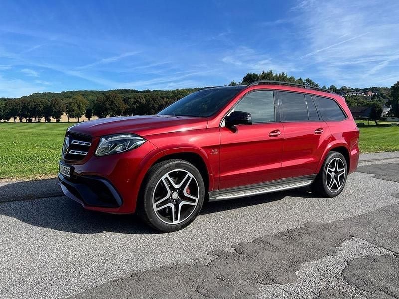 Rot Gebraucht 2017 Mercedes GLS63 AMG SUV | 48.990 € (Guter Preis) - Bild 1/4