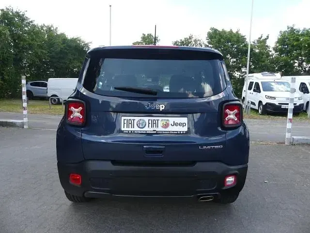 Gebraucht Jeep Renegade Limited 120 PS (88 kW) 2022 Blau SUV