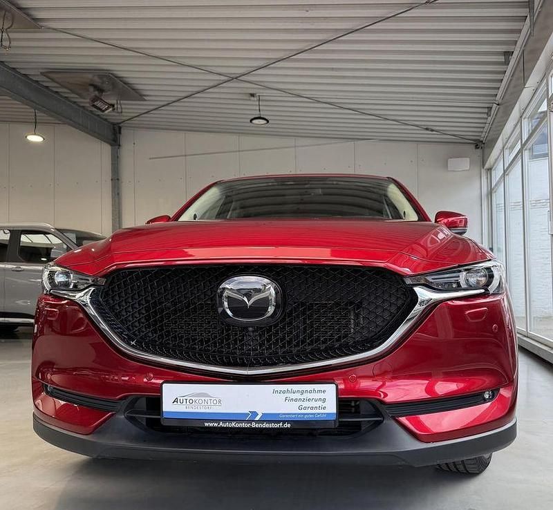 Soul red crystal Gebraucht 2021 Mazda CX-5 Cosmo SUV | 26.670 € (Fairer Preis) - Bild 1/4