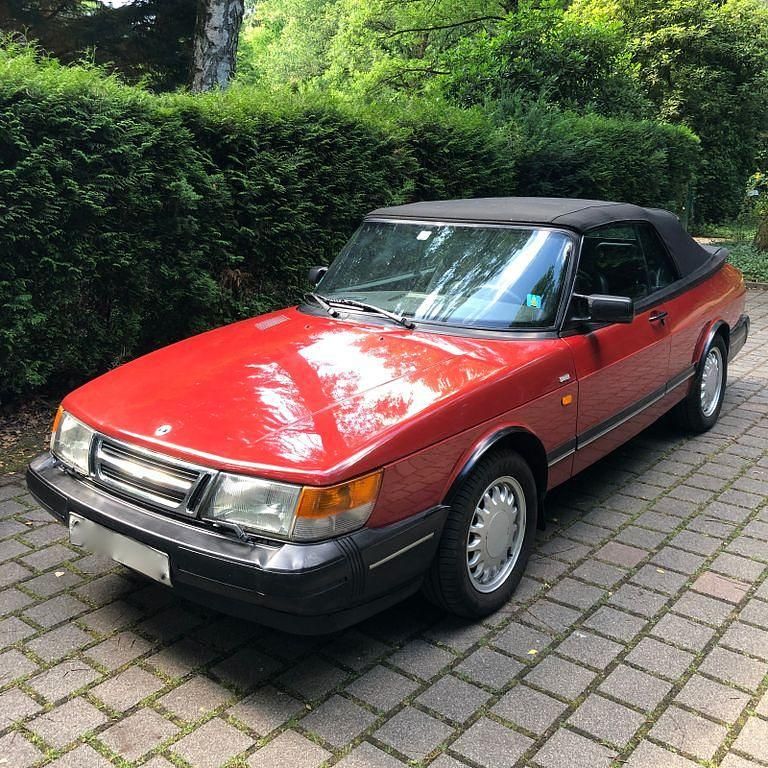 Gebraucht Saab 900 Cabriolet 141 PS (103 kW) 1992 Rot Cabrio