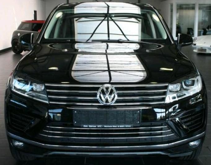 Schwarz Gebraucht 2016 VW Touareg SUV | 21.250 € (Fairer Preis) - Bild 1/4