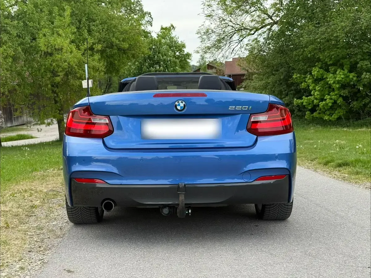 Gebraucht BMW 220 M Sport 184 PS (135 kW) 2015 Blau Cabrio