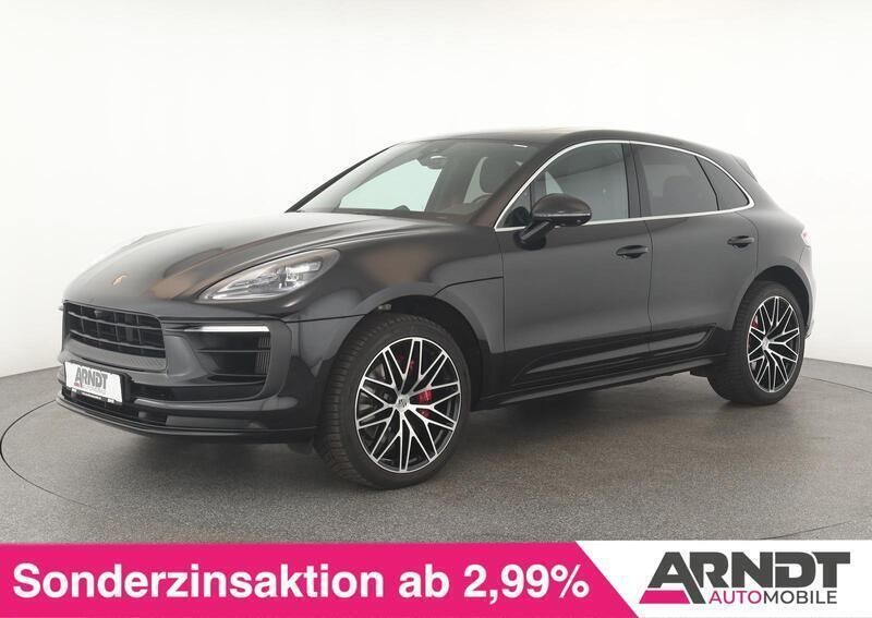 Tiefschwarzmetallic Gebraucht 2023 Porsche Macan SUV | 80.884 € (Fairer Preis) - Bild 1/4