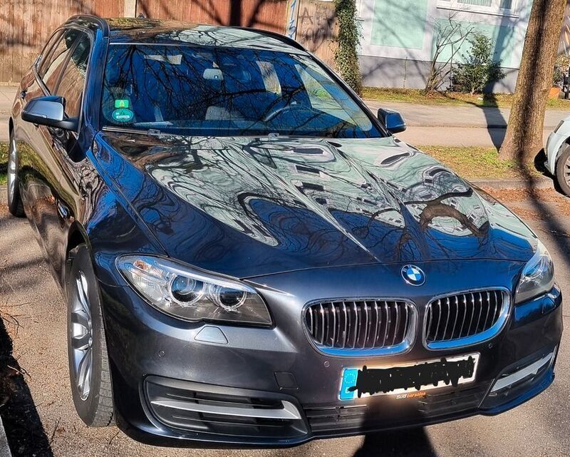 Grau Gebraucht 2016 BMW 518 Kombi | 15.000 € (Guter Preis) - Bild 1/4