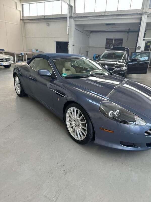 Blau Gebraucht 2007 Aston Martin DB9 Cabrio | 62.500 € (Guter Preis) - Bild 1/4