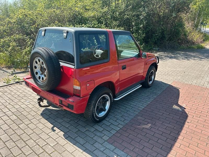 Gebraucht Suzuki Vitara 97 PS (71 kW) 1995 Rot Cabrio