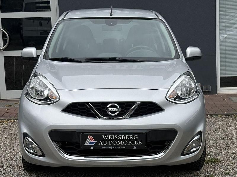 Gebraucht Nissan Micra Acenta 80 PS (58 kW) 2016 Silber Kleinwagen