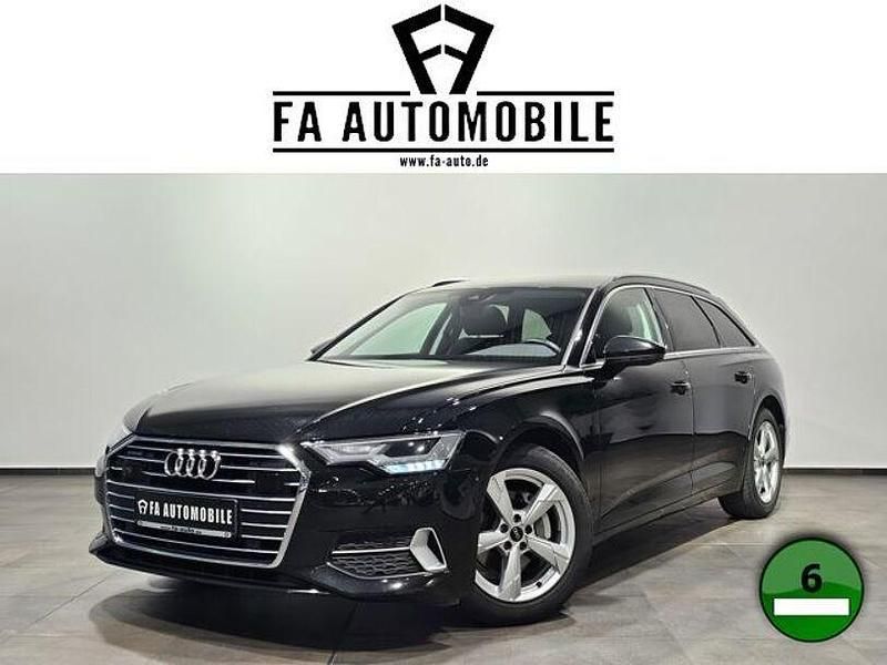 Mythosschwarz metallic Gebraucht 2023 Audi A6 Sport Kombi | 38.740 € (Guter Preis) - Bild 1/4