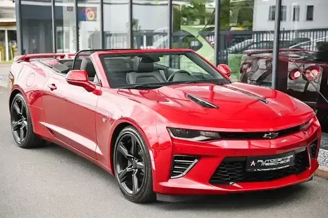 Gebraucht Chevrolet Camaro 453 PS (333 kW) 2019 Garnet red metallic Cabrio