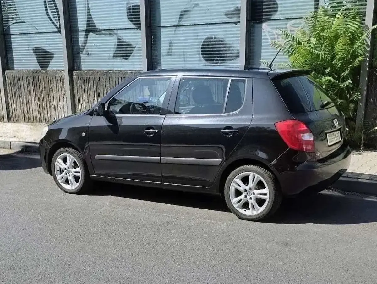 Gebraucht Skoda Fabia SportLine 105 PS (77 kW) 2008 Schwarz Kleinwagen