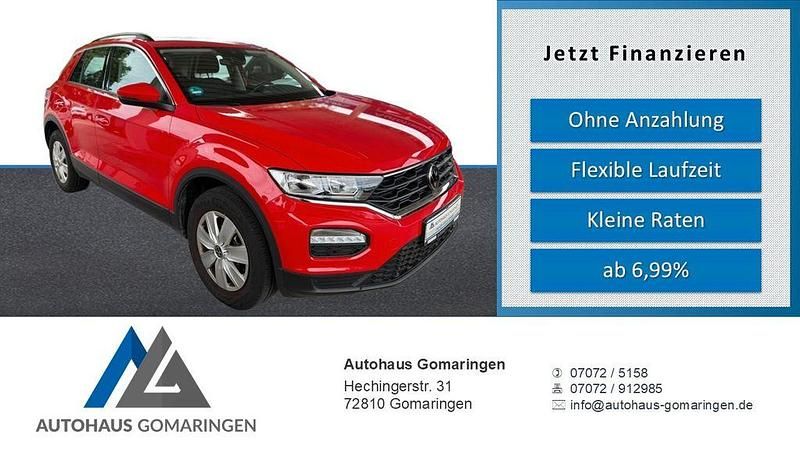 Rot Gebraucht 2021 VW T-Roc SUV | 16.999 € (Guter Preis) - Bild 1/4
