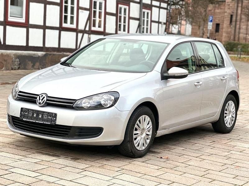Gebraucht VW Golf VI Trendline 80 PS (58 kW) 2009 Silber Kleinwagen