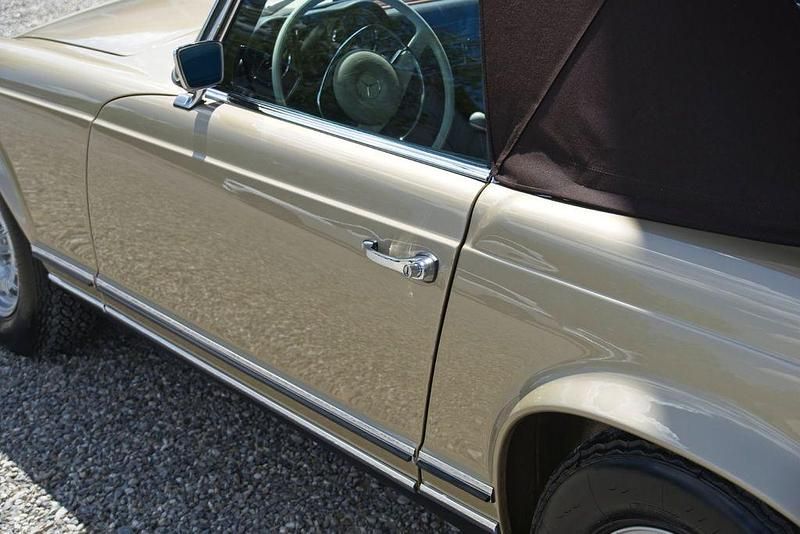 Gebraucht Mercedes SL280 170 PS (125 kW) 1970 Gold Cabrio