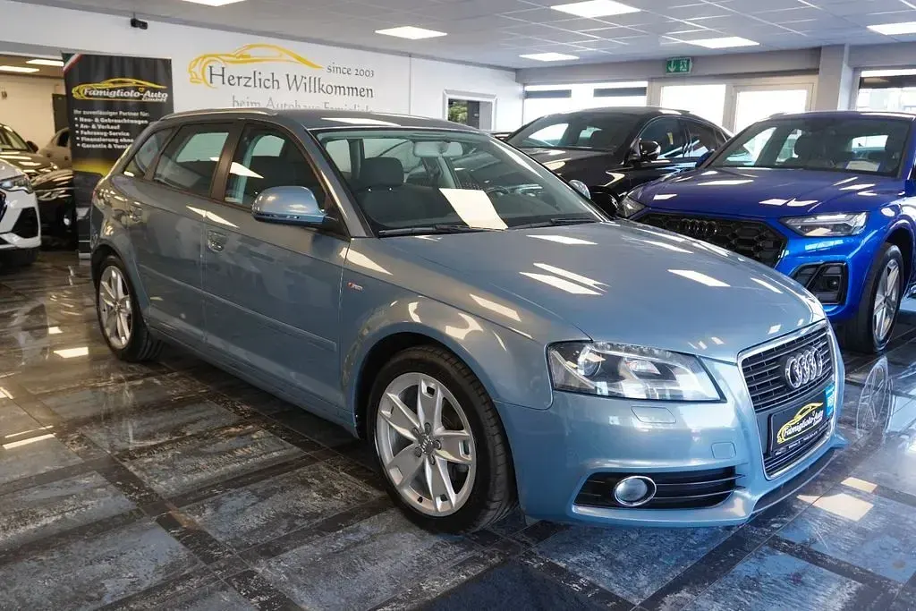 Gebraucht Audi A3 Ambition 125 PS (91 kW) 2009 Blau Kleinwagen