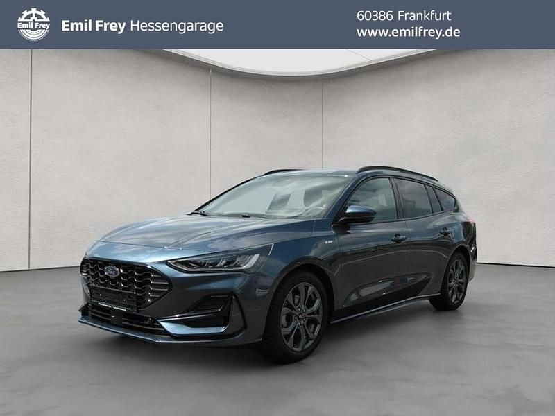 Gebraucht Ford Focus ST-Line X 125 PS (91 kW) 2023 Blau Kombi