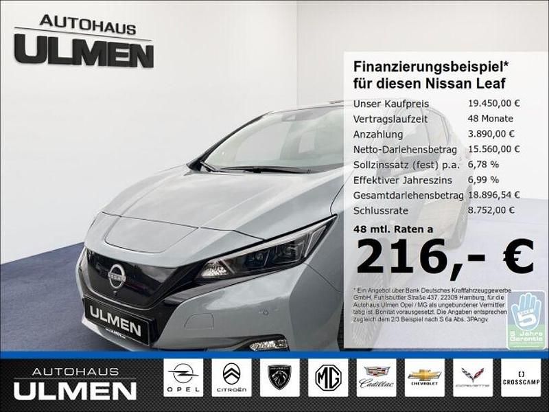 Grau Gebraucht 2024 Nissan Leaf Tekna Kleinwagen | 19.450 € (Superpreis) - Bild 1/4