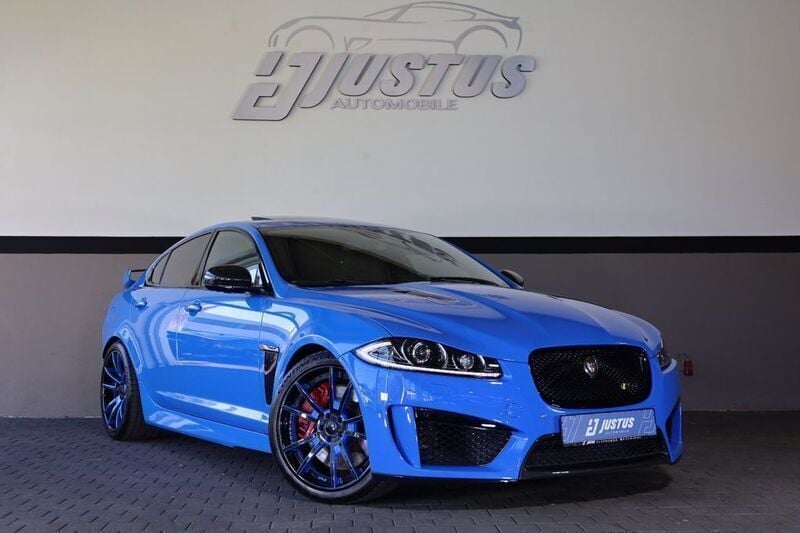Blau Gebraucht 2014 Jaguar XFR-S R Limousine | 47.900 € - Bild 1/4
