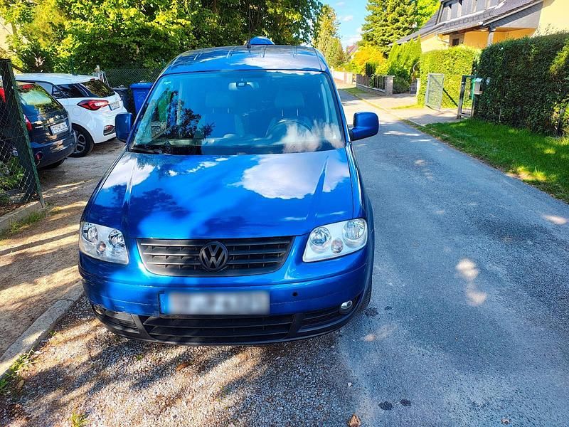 Blau Gebraucht 2009 VW Caddy Life Van / Kleinbus | 4.500 € (Guter Preis) - Bild 1/4