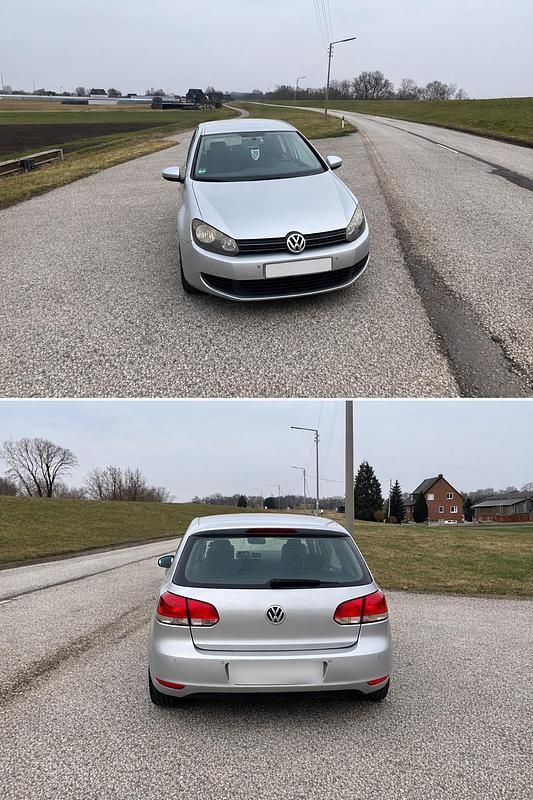 Gebraucht VW Golf VI 80 PS (58 kW) 2009 Silber Kleinwagen