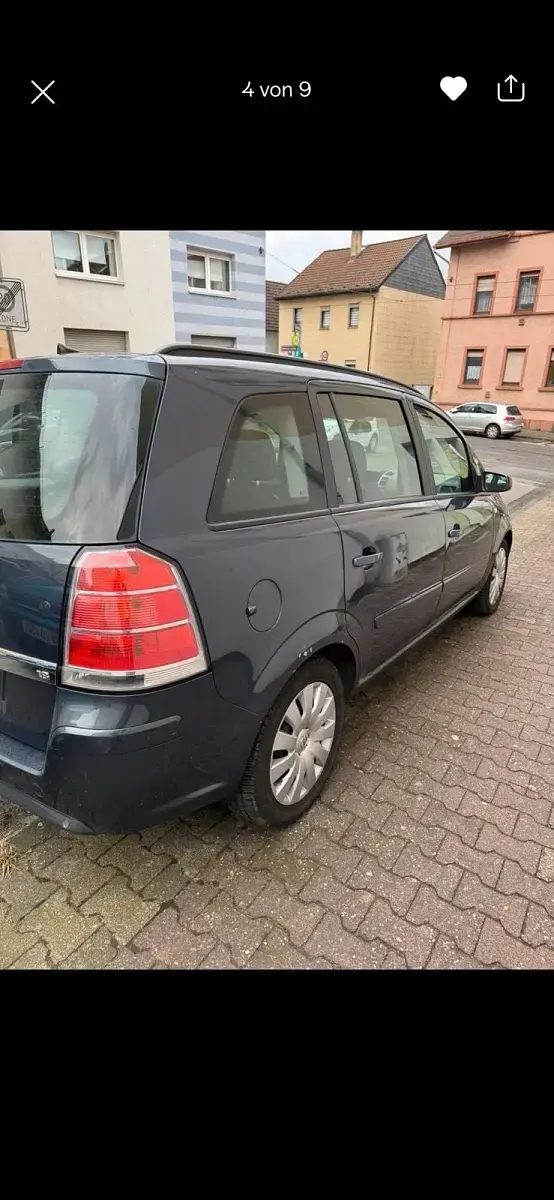 Gebraucht Opel Zafira 140 PS (102 kW) 2007 Blau Van / Kleinbus
