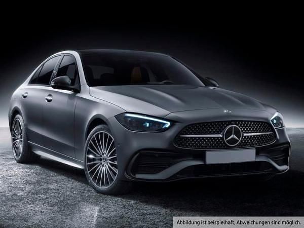 Schwarz Neu 2025 Mercedes C200 Limousine | 42.069 € (Superpreis) - Bild 1/4