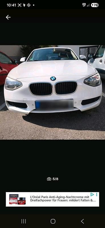 Gebraucht BMW 116 136 PS (100 kW) 2013 Weiß Kleinwagen