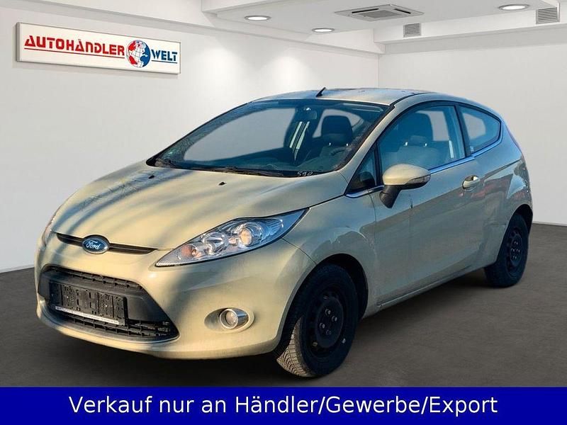 Grau Gebraucht 2009 Ford Fiesta Titanium Limousine | 1.399 € (Superpreis) - Bild 1/3