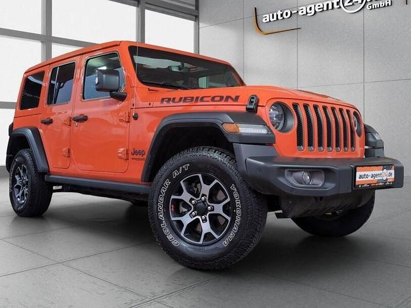 Punkn (orange) metallic Gebraucht 2019 Jeep Wrangler Rubicon SUV | 43.990 € (Fairer Preis) - Bild 1/4