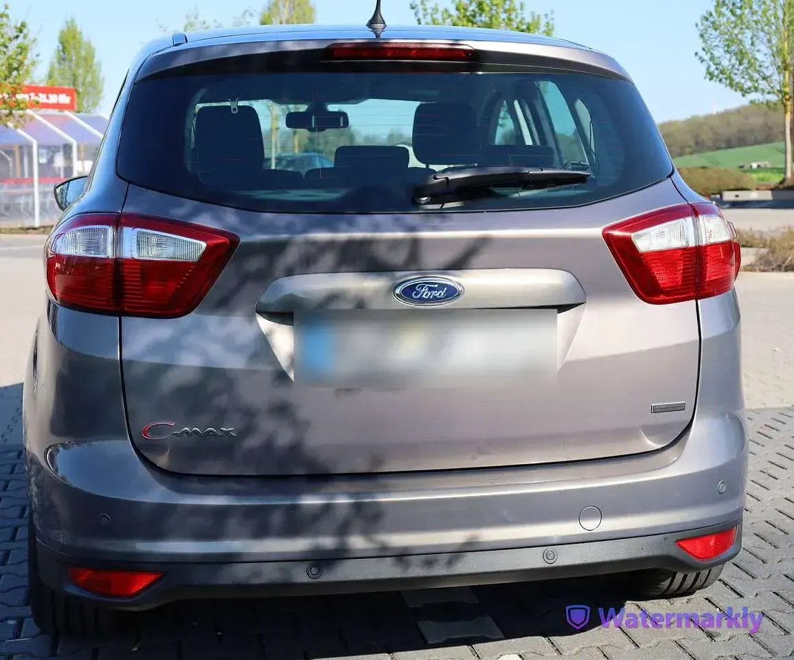 Gebraucht Ford C-MAX Titanium 150 PS (110 kW) 2012 Grau Van / Kleinbus