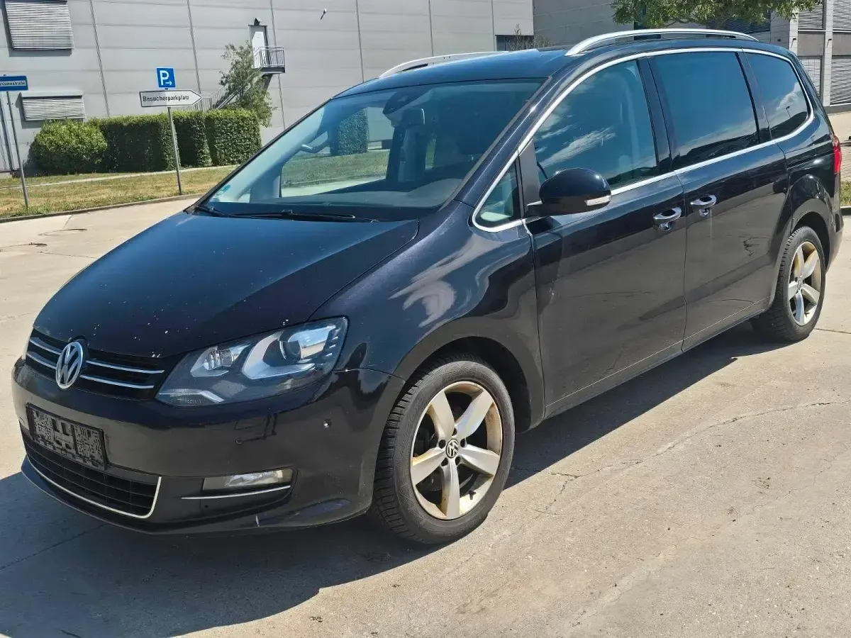 Gebraucht VW Sharan Highline 177 PS (130 kW) 2014 Schwarz Van / Kleinbus
