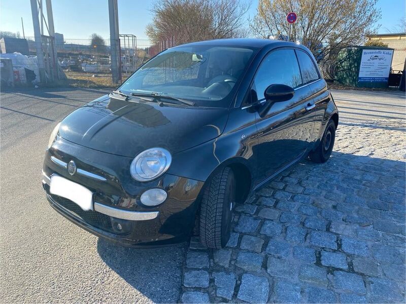 Schwarz Gebraucht 2008 Fiat 500 Lounge Limousine | 3.999 € (Fairer Preis) - Bild 1/4