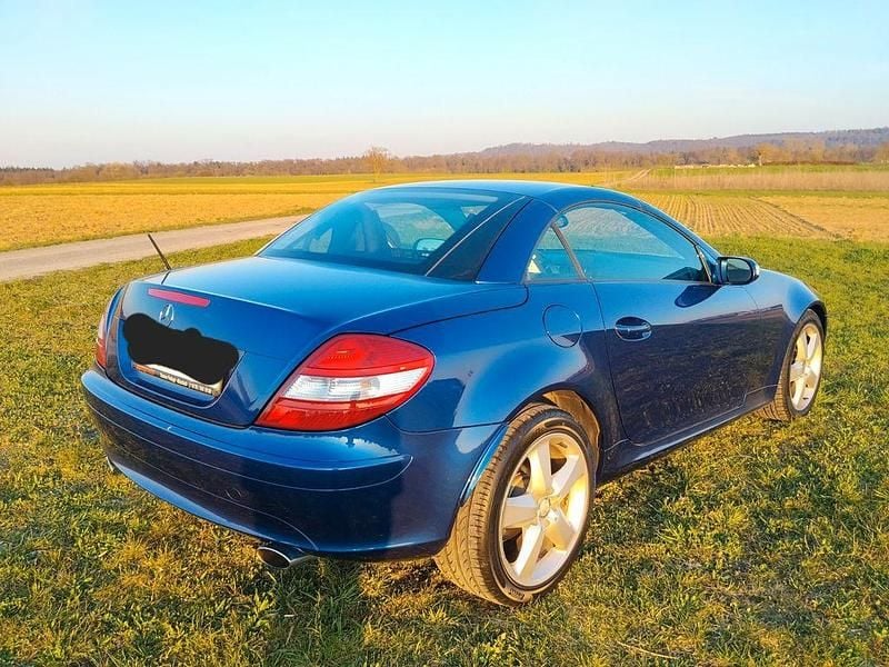 Gebraucht Mercedes SLK280 231 PS (169 kW) 2007 Blau Cabrio