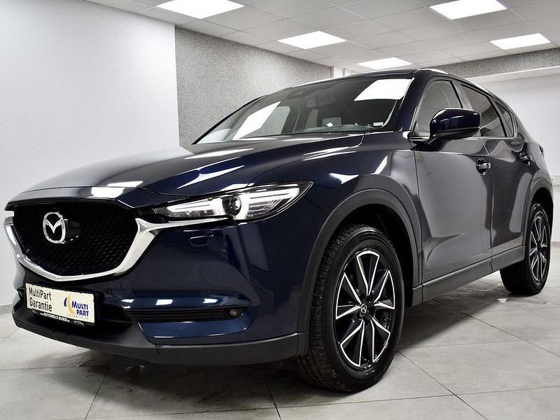 Gebraucht Mazda CX-5 Exclusive 150 PS (110 kW) 2017 Mitternachtsblau (metallic) SUV