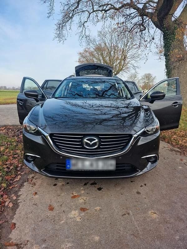 Gebraucht Mazda 6 145 PS (106 kW) 2017 Grau Kombi