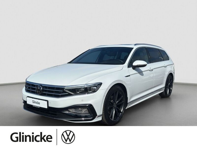 Weiß Gebraucht 2023 VW Passat R-line Kombi | 40.850 € (Teuer) - Bild 1/4