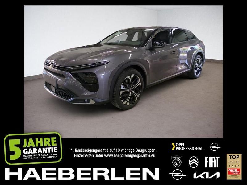 Grau/typ aussenverkleidung metalliclack (metallic) Gebraucht 2024 Citroën C5 X PureTech Limousine | 18.990 € (Superpreis) - Bild 1/4